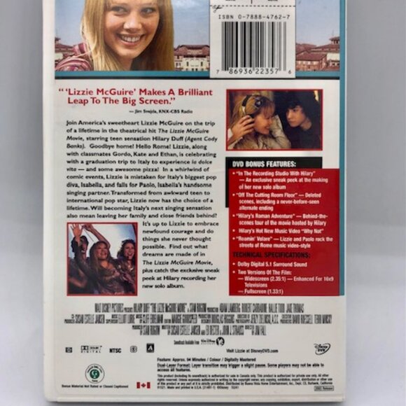 The Lizzie McGuire Movie (2003) – Hilary Duff – Disney DVD - Picture 2 of 3